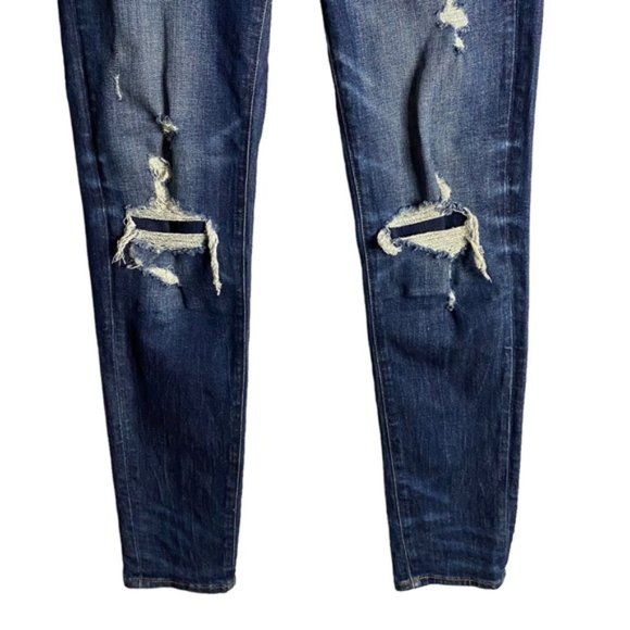 American Eagle AirFlex Men's Distressed Skinny Denim Jeans - Picture 3 of 9